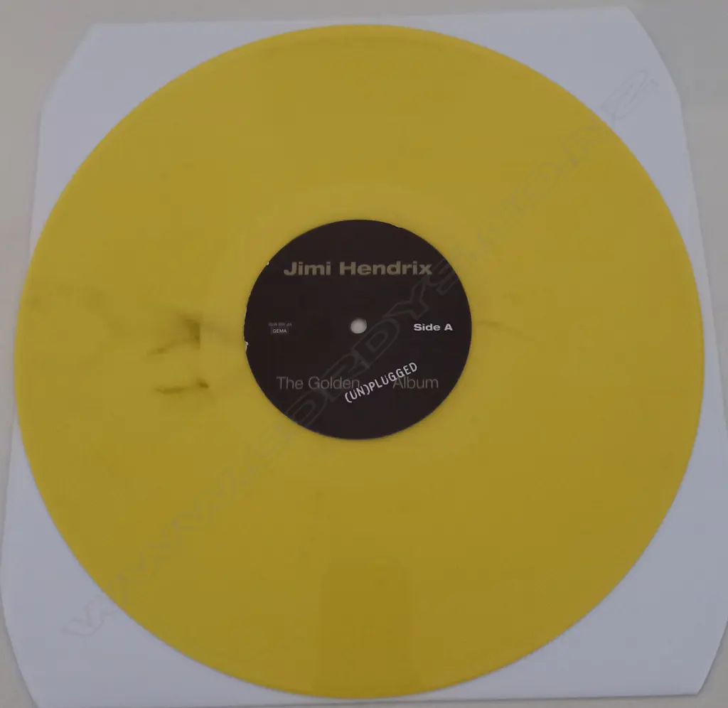 Jimi Hendrix, The Golden (Un)plugged Album, (Yellow Vinyl) Image 1++